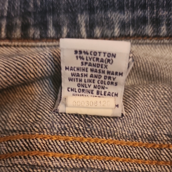 GAP Stretch Women's Blue Denim Jacket - Picture 4 of 4